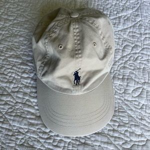 Polo by Ralph Lauren Hat - Tan & Navy embroidery